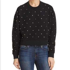 Studded sweatshirt NWOT